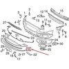 OEM VOLVO XC70 P24 PRIEKINIO BAMPERO APSAUGOS PLOKŠTĖ 31353571 ORIGINALI