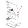 OEM VOLVO XC90 MK1 SAULĖS ŠALMAI PALAIKYMAS 39820751 ORIGINALUS