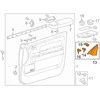 Originali Toyota durų veidrodžio apdailos žiedas (dešinė priekinė apatinė) 674910C060