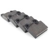 Originalios BMW E12 E24 E3 E9 M30 galinės stabdžių trinkelės komplektas OEM 34211159265
