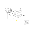 Originalus BMW 259E 259R R21 R21A R28 Galinis Žibintas OEM 63212306240