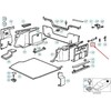 Originalus BMW 3 serijos E30 universalų bagažinės užrakto remonto rinkinys OEM 51478129438