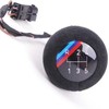 Originalus BMW E30 kupė apšviestas odinis pavarų perjungimo svirties mygtukas OEM 25112233140