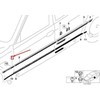 Originalus BMW E38 725tds 728i 728iL 730d Priekinės kairės sparno apdaila 51138165219