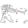 Originalus BMW E38 sedano priekinio stiklo plovimo žarna OEM 61668372200