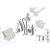 Originalus BMW E60 E60N E61 E61N E63N E64N E65 alkūninio veleno pavarų ratas OEM 11317790599