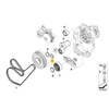 Originalus BMW E60N E61N E70N APSAUGOS KAPSELIS Įtempimo ratukas OEM 11287802640