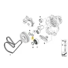 Originalus BMW E60N E61N E70N APSAUGOS KAPSELIS Įtempimo ratukas OEM 11287802640
