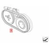 Originalus BMW E87 E90 E91 5 durų sedanas V juostinis diržas 4PK X 810 OEM 11287791786
