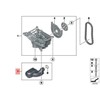 Originalus BMW E90N E91N E92 E92N E93 variklio alyvos paėmimo vamzdis OEM 11417811991