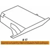 Originalus BMW F07 520d 528i 530d 155kW sulankstomas dėžutė vairuotojo pusėje 51169199127