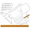 Originalus BMW F07 520d 528i 530d 530dX 535d 535dX 535i bagažinės dangtis 51137345621