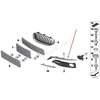 Originalus BMW F34 318d 320d 320dX 320i 320iX 325d apdailos strypas dešinė 51117294898