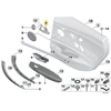 Originalus BMW F34 Gran Turismo Adapterių Durų Apdailos Panele Kairė OEM 51447342183