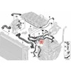 Originalus BMW F45 F46 F48 F49 turbokompresoriaus šilumokaitis linija OEM 17127617377