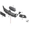 Originalus BMW F45 F46 priekinis bamperis centrinė atvira grotelė OEM 51118057891