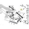 Originalus BMW galinis ABS ratų greičio jutiklis 34526762466 E81/E87/E90/E91