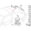 Originalus BMW M6 E63 630i 635d 645Ci 650i Dešinysis vandens kanalo dangtelis 51717124910
