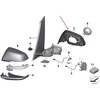 Originalus BMW X1 F45 F46 F48 214d 216d 216i palaikymo žiedas dešinė 51167391898