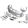 Originalus BMW X3 F25 priekinis bamperio grotelių dešinysis M paketo OEM 51118048110