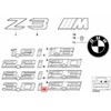 Originalus BMW Z3 kupė bagažinės dangčio 3.0i emblema ženklelis logotipas OEM 51148413711