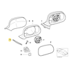Originalus BMW Z3 Roadster Z3 1.9 2.0 2.2i 2.8 3.0i M3.2 tarpiklis dešinė 51167001040