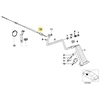 Originalus BMW Z3 Z3 1.9 2.8 Cabrio akseleratoriaus Bowdeno kabelis 35411162973