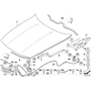 Originalus BMW Z4 kupė kabrioletas E85 E86 Z4 2.0i 2.2i 2.5i smūgio sustabdymas 51237116856