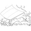 Originalus BMW Z4 kupė kabrioletas E85 E86 Z4 2.0i 2.2i 2.5i smūgio sustabdymas 51237116856