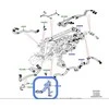 ORIGINALUS LAND ROVER APATINIS RADIATORIAUS ŽARNAS RANGE ROVER VELAR 3.0L V6 SC PET LR122806