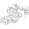 Originalus Land Rover LR2 Freelander 2 PRIEKINIS BAMPERIO Tvirtinimo laikiklis DEŠINĖ LR029748