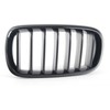 Originalus M Sport priekinis bamperis dešinysis centrinis groteles juodas blizgus BMW X5 X6 F15 16 14-