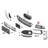 ORIGINALUS OEM BMW F20 F21 Priekinis Bamperis Rūko Žibintas M Grotelės Dešinė 51118048968 Naujas