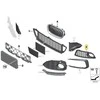 ORIGINALUS OEM BMW F20 F21 Priekinis buferis Rūko žibinto M groteles DEŠINĖ 51118053804