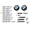 ORIGINALUS OEM BMW F45 Bagažinės Dangčio 218i Emblema Ženklelis Logotipas 51147383496