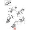 Originalus PORSCHE 911 Carrera ratų gaubtas kairėje priekinėje pusėje 99150450108