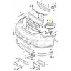 Originalus Porsche 911 Turbo 07-09 Priekinis Dešinysis Bamperio Įleidimo Grotelės 9975055648101C