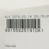 Originalus PORSCHE 991 Gt3 Rs įrašas galinis matinė juoda 99155925191OK1
