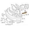 Originalus PORSCHE Boxster Cayman 987 987C Laikiklis Dešinė 98750553601