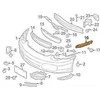 Originalus PORSCHE Boxster Cayman 987 987C Laikiklis Dešinė 98750553601