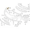 Originalus PORSCHE Boxster Cayman GT4 Spyder 981 laikymo juosta kairė 98150553500