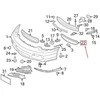Originalus PORSCHE Cayman 987 Centrinis dangtis oranžinis 98750575103G2L