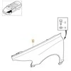 Originalus VOLVO C70 2006-2013 Priekinis Dešinysis Sparnas Paruoštas 31253524
