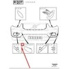 Originalus VOLVO XC40 priekabos dangtis 39847993