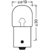 OSRAM R10W 12V 10W Lemputės BA15s Original Line Blister 2vnt 5008 2BL