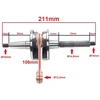 Other ALKŪNINIS VELENĖLIS APRILIA DERBI PIAGGIO ZIP 50 2T PIN 12mm RMS
