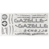 Other Dviračio lipdukas GAZELLE SAVANNAH GRAY 330x160mm