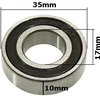 Other Guolis 6003 RS stebulė ATV 110/125/150 17x35x10