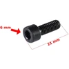 Other M6x21 mm šešiakampis varžtas
