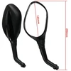 Other M8 BAOTIAN GY6-50 VEIDRODĖLIAI JUODI